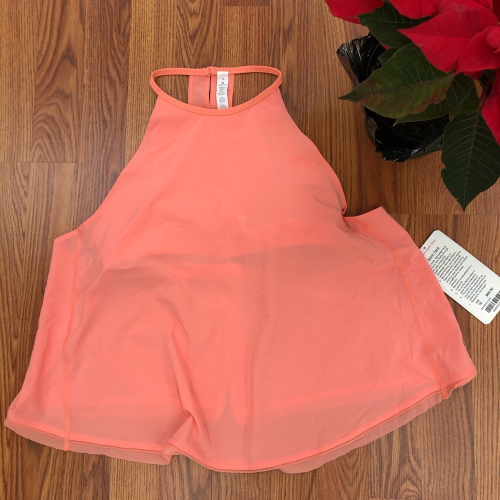 Lululemon Coral Free spirit halter/tank